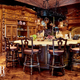 The kitchen, created by “artisans in Mexico, Italy and Indonesia.” Photo via John Tsiavis/Harper’s Bazaar Arabia.